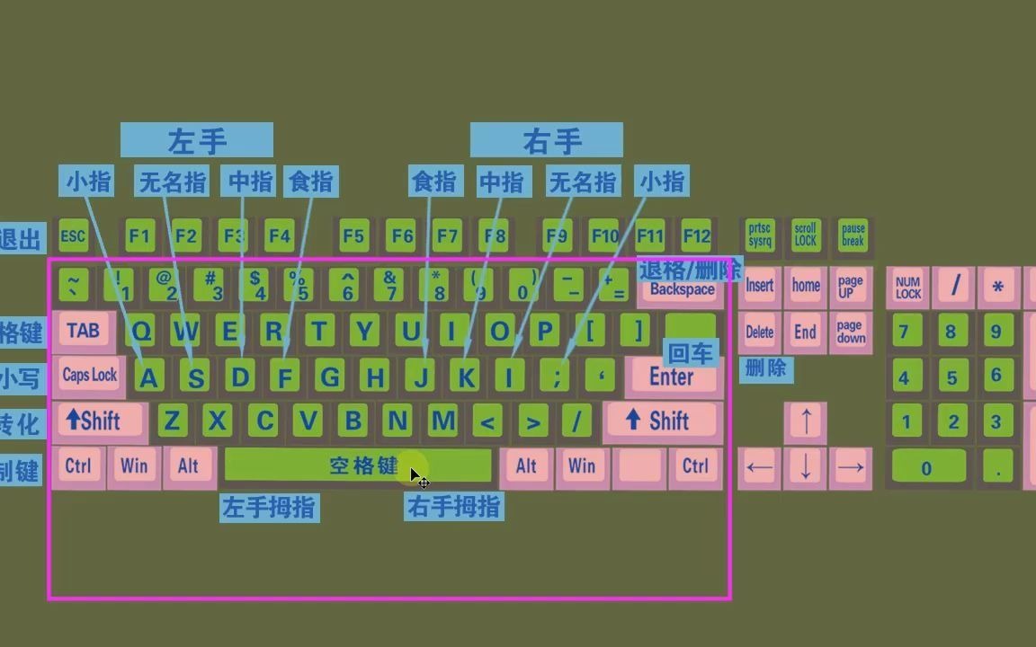 打字手法的正确姿势_打字姿势口诀_姿势打字手法正确视频